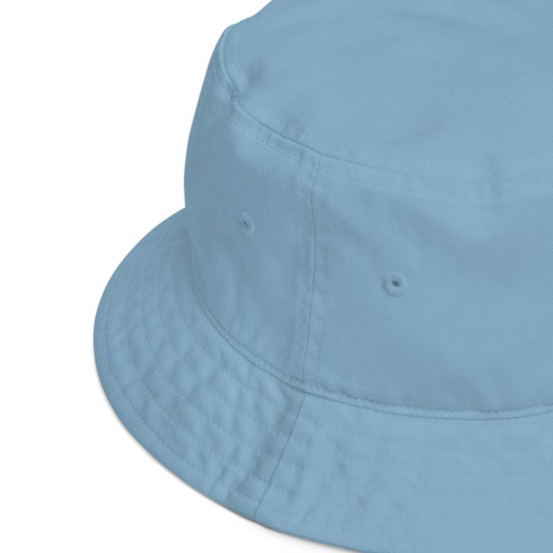 Meditation Bucket Hat – Unisex Organic Pure Cotton Summer Hat | Meditate Medication Clothes (Black Text) - Image 12