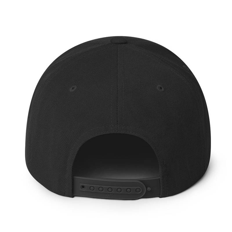 Multiversal Simulation Snapback Cap – Unisex Holographic Universe Clothes (White Text) - Image 10
