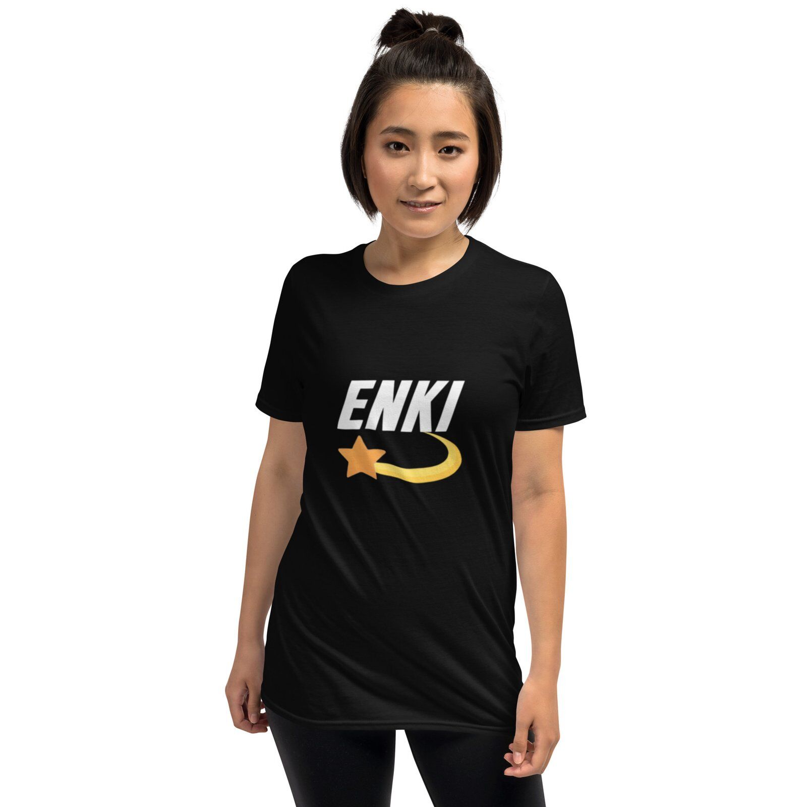 Enki T-Shirt - Unisex 100% Cotton Tee | Mind Expanding Ancient Activist Clothes (White Text) - Image 5