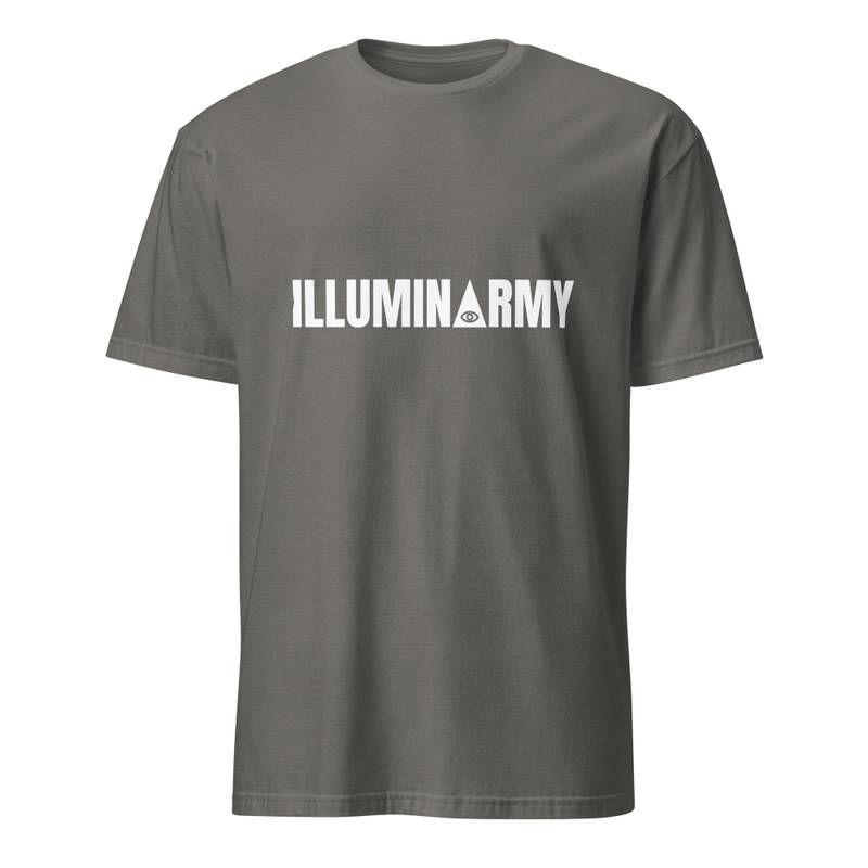 Illuminarmy T-Shirt – Unisex 100% Cotton Illuminati Tee | Inspirational Activist Clothes (White Text) - Image 11