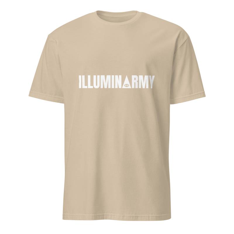 Illuminarmy T-Shirt – Unisex 100% Cotton Illuminati Tee | Inspirational Activist Clothes (White Text) - Image 23