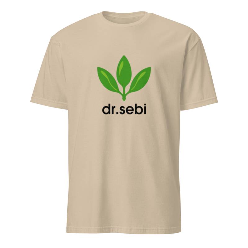 Dr. Sebi T-Shirt - Unisex 100% Cotton Inspirational Tee | Herbalist Clothes (Black Text)