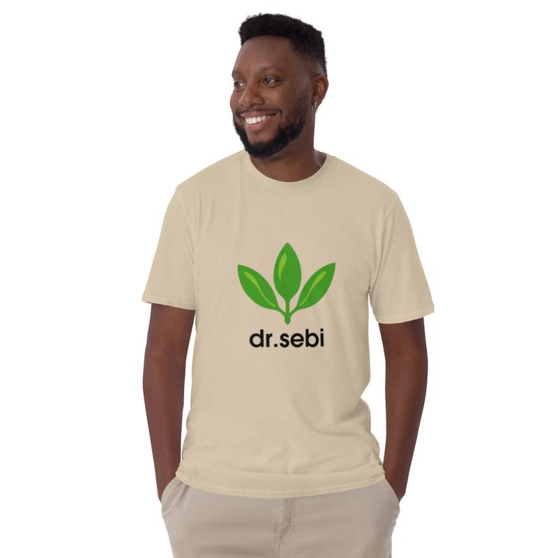 Dr. Sebi T-Shirt - Unisex 100% Cotton Inspirational Tee | Herbalist Clothes (Black Text) - Image 3